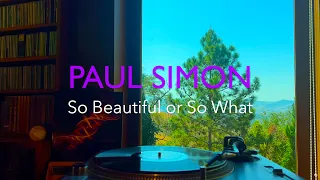 Paul Simon - So Beautiful or So What - Vinyl
