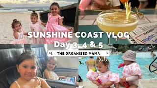 SUNSHINE COAST VLOG - DAY 3, 4 & 5 - Relaxing few days by the pool, exploring Mooloolaba & Home Time