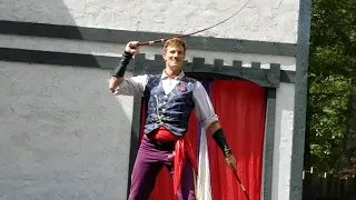 Jacques Ze Whipper Musical Whips 9/10/2023 LIVE at King Richard's Faire, Carver MA