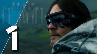 Death Stranding Pt. 1 - Order #1 - Prologue, First Voidout/Nuke (HARD) [PS4 Pro HDR]