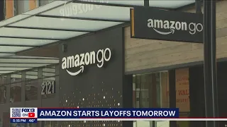 Amazon to begin massive layoffs Wednesday | FOX 13 Seattle