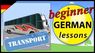 Transport in German | Beginner German Lessons for Children