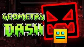 I Try GEOMETRY DASH - Possibly The EASIEST Rhythm Game in The World...