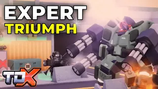 How I beat expert in TDX... | Tower Defense X (Roblox)