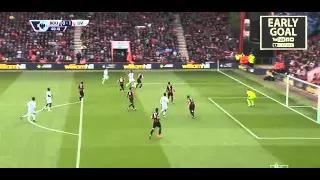 Goal Firmino.Liverpool-Bournemouth 1:0.