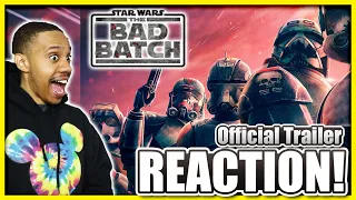 Star Wars: The Bad Batch Official Trailer REACTION! | Disney Plus
