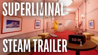 Superliminal - Steam Launch Trailer. New Features!