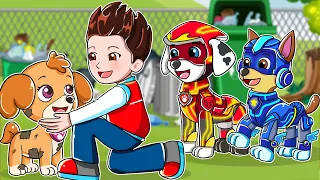 Paw Patrol Mighty Movie | Skye is not Loneliness!! So Sad Story | Rainbow Friends 3