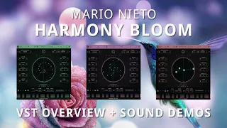 Harmony Bloom - Overview of Polyrhythmic Sequencer + Sounds Demo