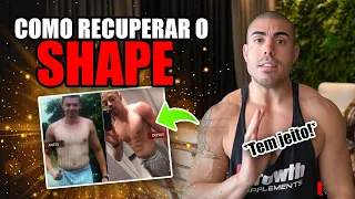 Como recuperar o shape se ficar sem treinar musculação