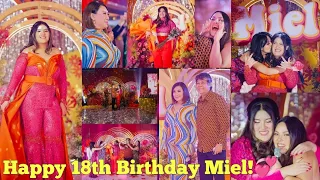 Sharon Cuneta & Kiko Pangilinan CELEBRATED MIEL's 18th BIRTHDAY w KC Concepcion & Frankie Pangilinan