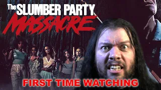 "SLUMBER PARTY MASSACRE (2021)" is literally horror comedy perfection! First Time Watching, Reaction