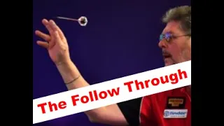 How to throw darts 5# -  The Follow Through & Release of your darts throw.