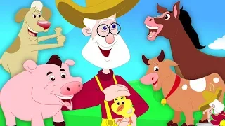 У старого Макдональда была ферма | рифмы | Old MacDonald Had A Farm | Kids Rhymes Russia