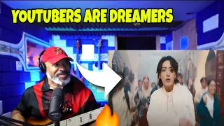 American Producer REACTS To 정국 Jung Kook (of BTS) featuring Fahad Al Kubaisi - Dreamers