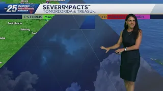 Severe threat through sundown across South Florida