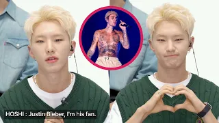 Hoshi of SEVENTEEN Wants To Work With Justin Bieber!