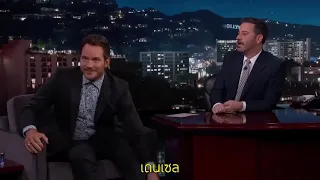 ซับไทย Tom Holland Surprises Chris Pratt On Jimmy Kimmel Live