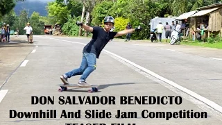 Downhill Longboard Race And Slide Jam Competition Teaser Film Don Salvador Benedicto The Philippines