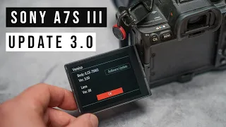 Sony A7S III Firmware Update 3.0 (Mac Install Problem Fixed)