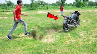 Riding Bike Without Driver😱 | फिर जो हुआ देख कर आपके होश उड़ जायेंगे | Crazy Experiment