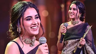 Gorgeous Priyanka Mohan Impressed Everyone With Her Adorable Winning Speech At SIIMA