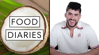 Everything Bad Bunny Eats In A Day | Food Diaries | Harper's BAZAAR