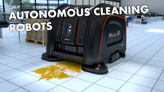 These bots are cleaning commercial and industrial facilities without the need for a human