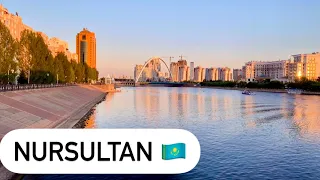 Набережная Астана 2021 | Центральный Парк (Walking tour NurSultan)