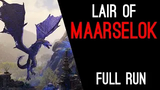 LAIR OF MAARSELOK Dungeon Full Run with Hardmode - Scalebreaker DLC ESO