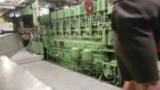 ABC 1250BHP Engine start inland barge