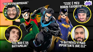 RANKEANDO TODOS os MEMBROS da BATFÁMILIA! com SPENCER, RENO e KAMUZ!