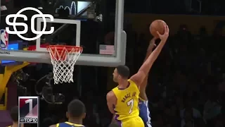 Top 10 plays from first half of the 2017-18 NBA season | SportsCenter | ESPN