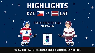 Highlights | Czechia vs. Latvia | 2022 #IIHFWorlds