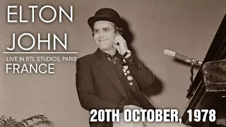 Elton John - Live in Paris (October 20th, 1978)