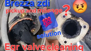 brezza zdi plus egr valve cleaning 😍☺️♥️