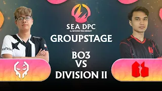 [FIL] Execration vs Army Geniuses (Palos vs db- | BO3) DPC SEA 2022 Tour 3: Division I & II