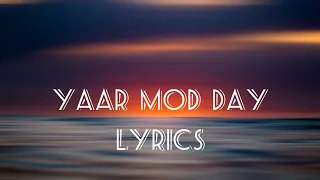 Yaar Mod Day | Nimra Mehra | Official music lyrics | New song |