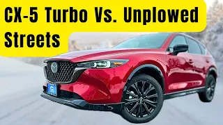 2024 Mazda CX-5 Turbo | POV Driving Impressions in Snow.