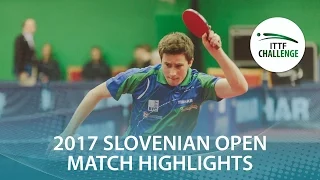 2017 Slovenian Open Highlights: Joe Seyfried vs Erik Paulin (Qual)