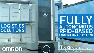 Logistics Industry | Fully Autonomous RFID-based Inventory System Uses OMRON Mobile Robots