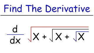 Find The Derivative Using The Chain Rule