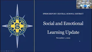 Spencerport Board of Education meeting, Nov. 1, 2022