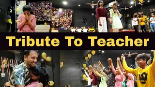 Tribute To Akhil Sir | Emotional Dance by Trainers | Dance Dedicated To Teacher