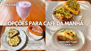 IDEIAS DE CAFÉ DA MANHÃ SAUDÁVEIS E PRÁTICAS | receitas rápidas, fáceis e deliciosas