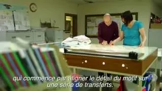 Laura Ashley Wallpaper Process Made In Britain - French Subtitled