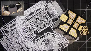 Tonic Studios Showcase Launch: Ribbon and Key Gift Box Review & Step-by-Step Tutorial! So Cool!