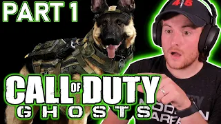 Royal Marine Plays Call Of Duty Ghosts For The First Time! Part 1!!!