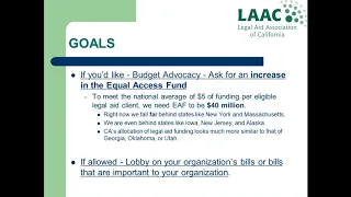 Bring  "Legal Aid Day in Sacramento" to Your District!