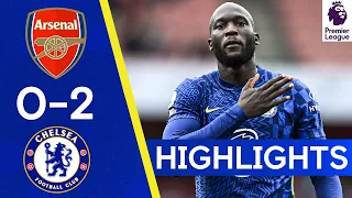 Arsenal 0-2 Chelsea | Lukaku is back with a bang! 🔥 | Highlights